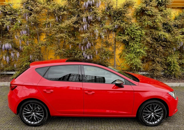 Seat Leon cena 49900 przebieg: 134000, rok produkcji 2015 z Warszawa małe 254